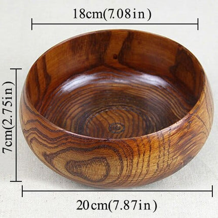 Large Wooden Soup Bowl - Wnkrs