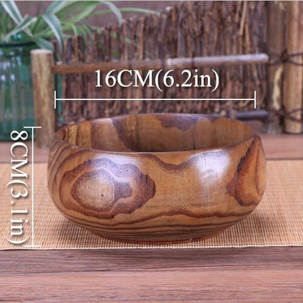 Large Wooden Soup Bowl - Wnkrs