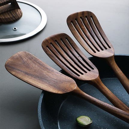 Wooden Spatula 2 Pcs Set - Wnkrs