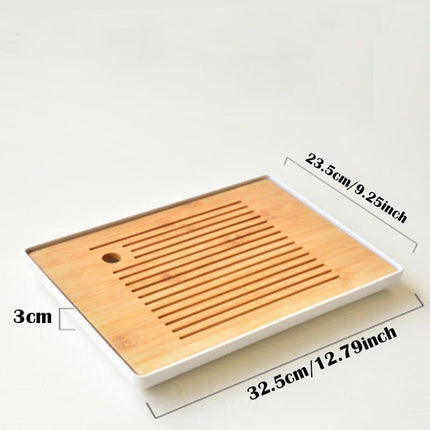 Bamboo Tea Tray Saucer - Wnkrs