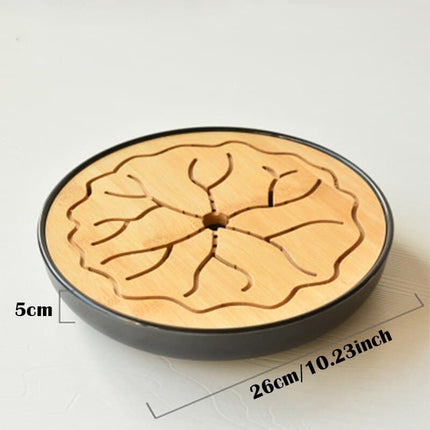 Bamboo Tea Tray Saucer - Wnkrs