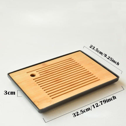 Bamboo Tea Tray Saucer - Wnkrs