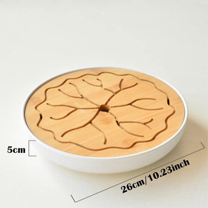 Bamboo Tea Tray Saucer - Wnkrs