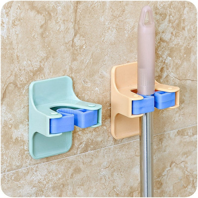 Universal Adhesive Wall Mop Holders Set - wnkrs