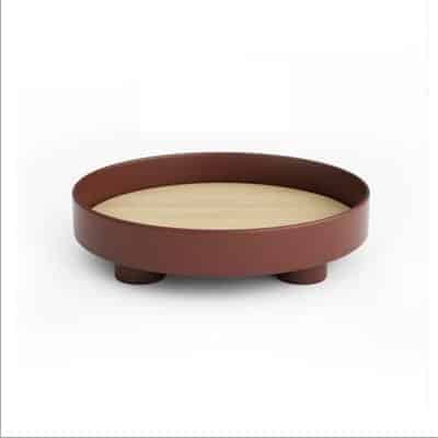 Round Shaped Plastic Tableware Storage Tray - Wnkrs