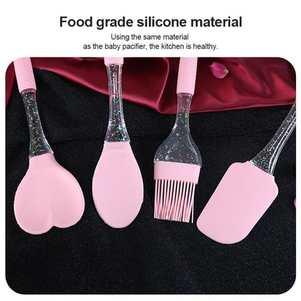 Mermaid Design Utensils 4 Pcs Set - Wnkrs