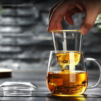 Chinese Style Glass Tea Mug - Wnkrs