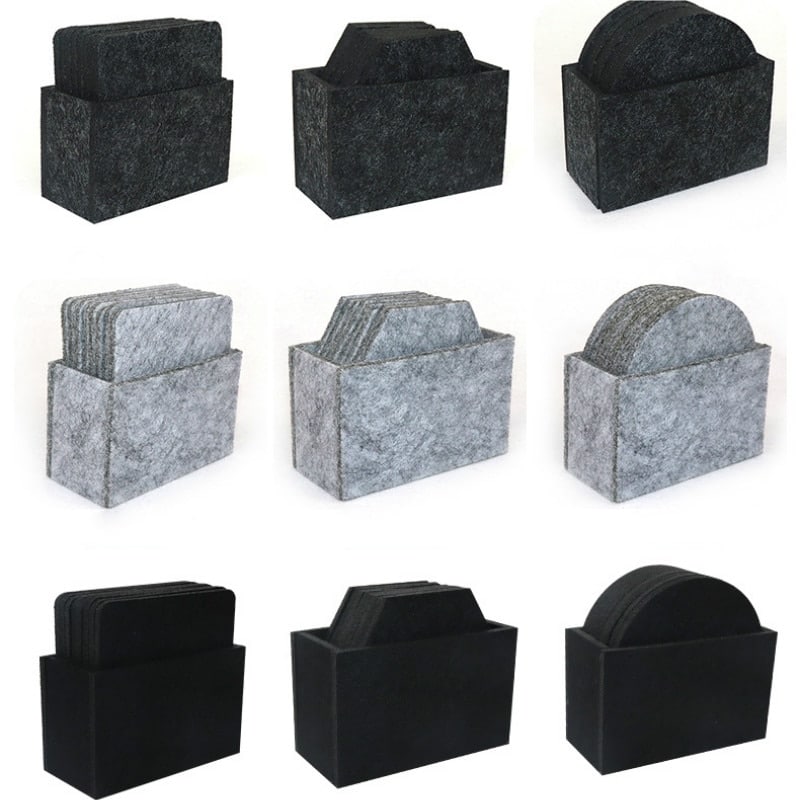 Felt Coasters 8 Pcs Set