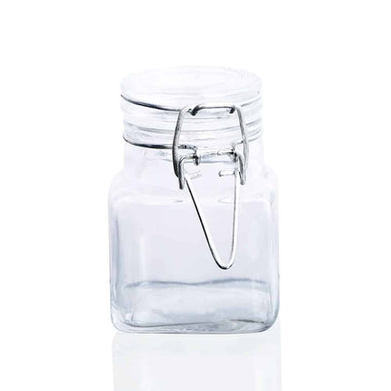 Square Spice Jar with Leak Proof Lid - Wnkrs