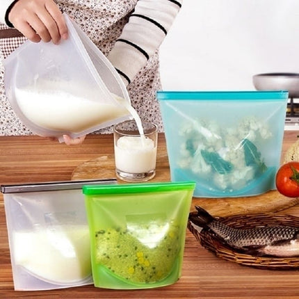 Silicone Food Bag 4 Pcs Set - Wnkrs