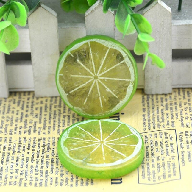 Simulation Lemon Slices For Kitchen Decor - Wnkrs