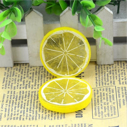 Simulation Lemon Slices For Kitchen Decor - Wnkrs