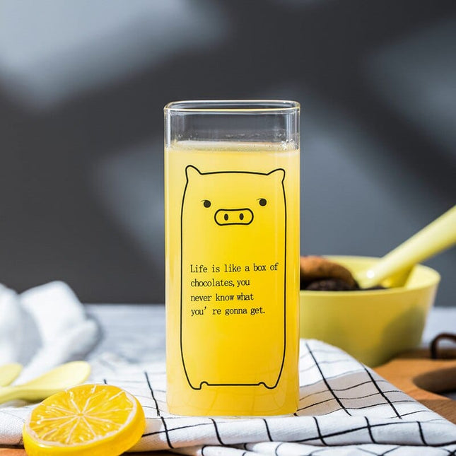 Funny Animals Glass - Wnkrs