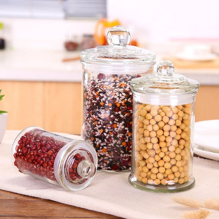 Sealed Glass Storage Jar - Wnkrs