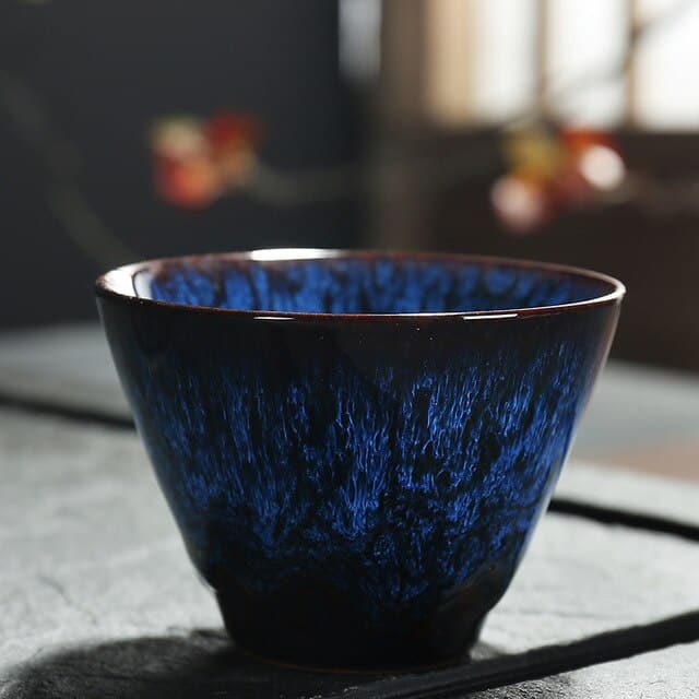 Gradient Color Ceramic Tea Cup - Wnkrs