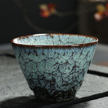 Gradient Color Ceramic Tea Cup - Wnkrs