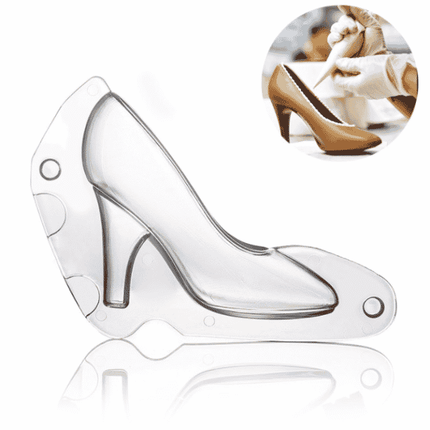 Creative Shoe Shaped Eco-Friendly Plastic Chocolate Mold - wnkrs