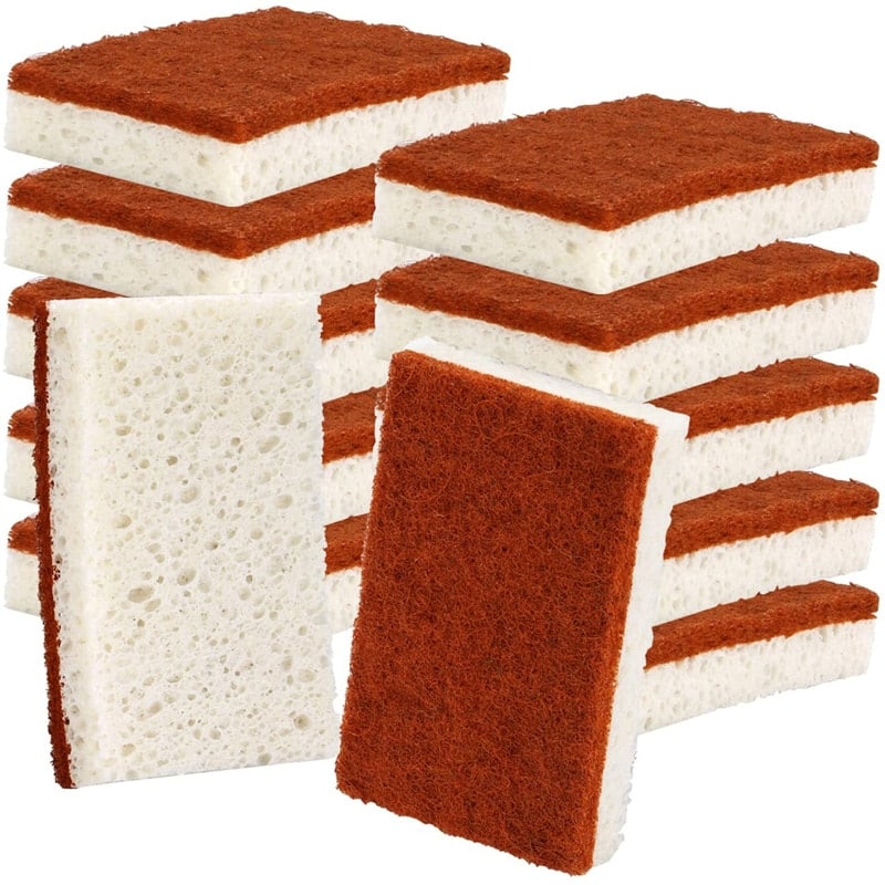 Wood Pulp Kitchen Sponge 5 Pcs Set