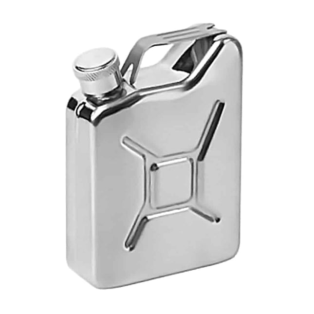 Stainless Steel Canister Shaped Hip Flask - wnkrs