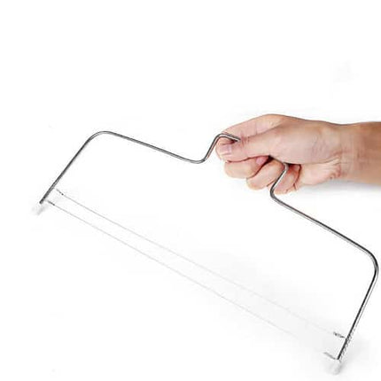 Convenient Adjustable Stainless Steel Wire Cake Slicer - wnkrs