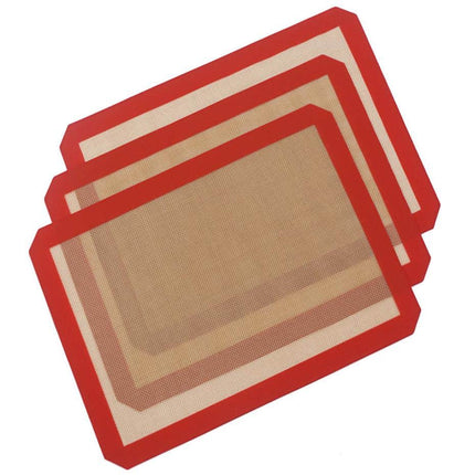 Useful Heat-Resistant Non-Stick Eco-Friendly Silicone Baking Mats Set - wnkrs