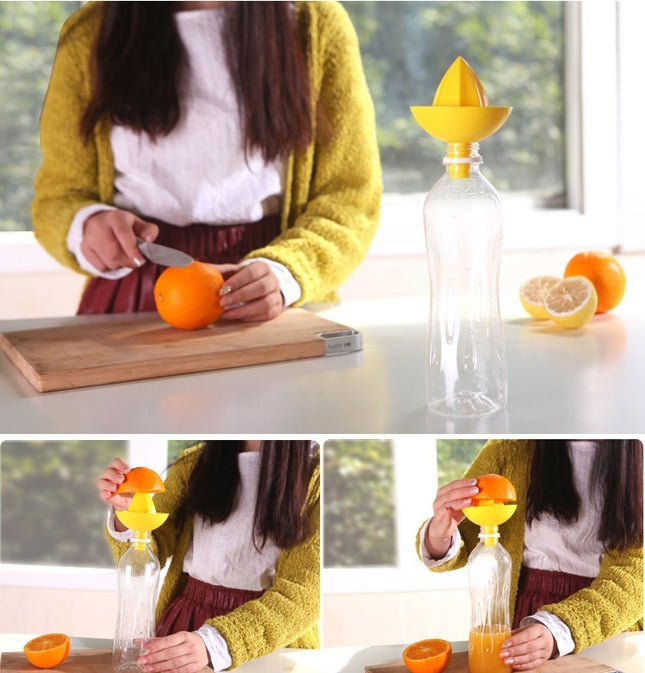 Convenient Plastic Citrus Fruit Squeezer Tool - wnkrs