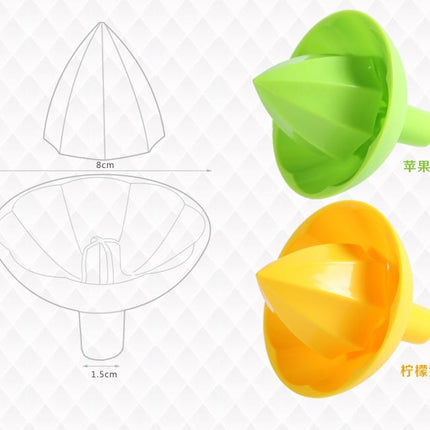 Convenient Plastic Citrus Fruit Squeezer Tool - wnkrs