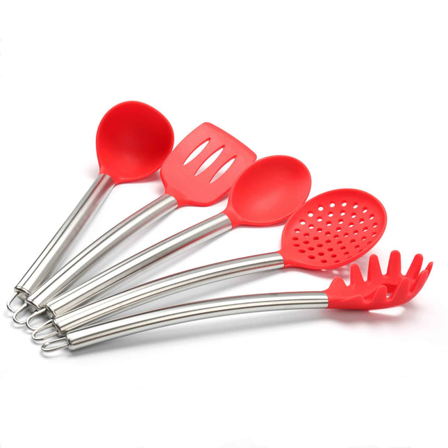 Useful Heat-Resistant Non-Stick Silicone Kitchen Utensils Set - wnkrs