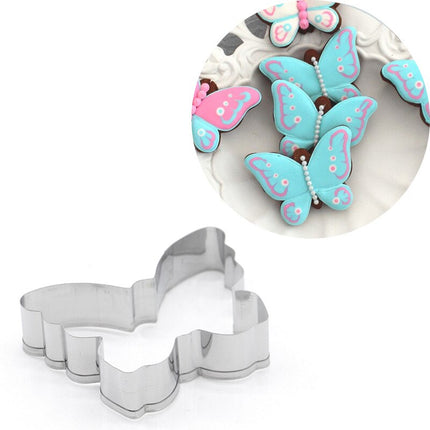 Butterfly - Shaped Stainless Steel Cookie Cutter - wnkrs