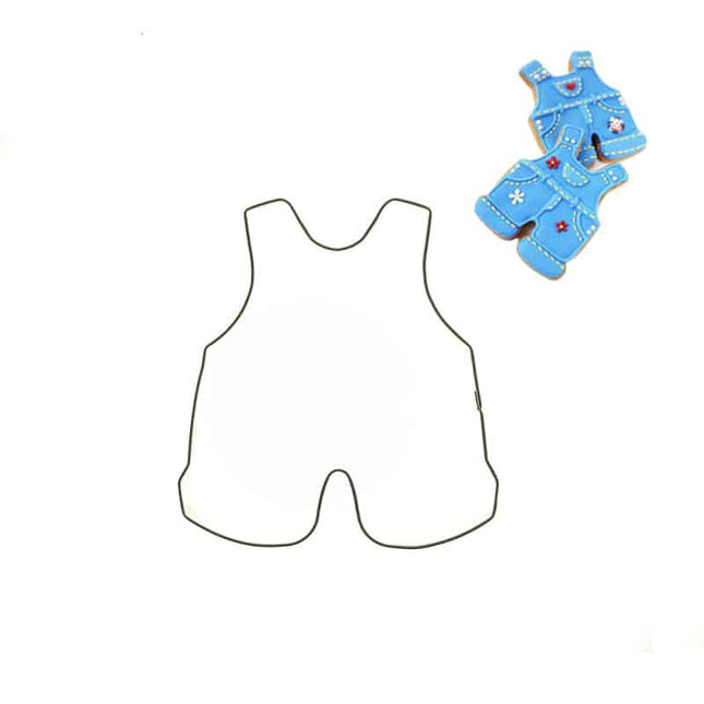 Funny Romper Shaped Eco-Friendly Stainless Steel Cookie Cutter - wnkrs