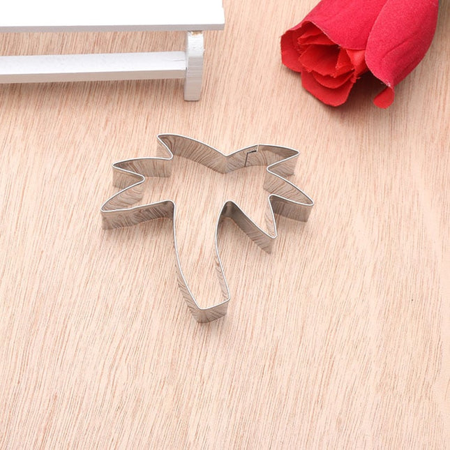 Cute Palm Tree Shaped Eco-Friendly Stainless Steel Cookie Cutter - wnkrs