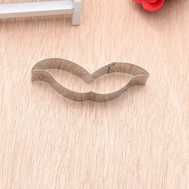 Cute Moustache Shaped Eco-Friendly Stainless Steel Cookie Cutter - wnkrs