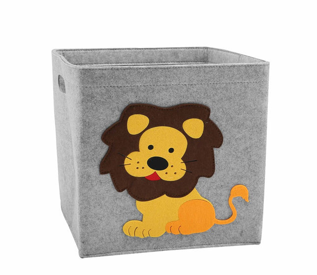 Animals Patchwork Felt Storage Basket - wnkrs