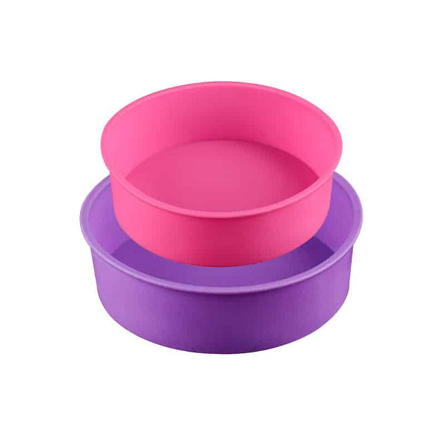 Set Kitchen Round Silicone Cake Molds - wnkrs