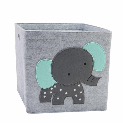 Animals Patchwork Felt Storage Basket - wnkrs