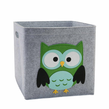 Animals Patchwork Felt Storage Basket - wnkrs