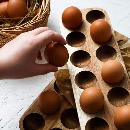 Wooden Egg Storage Box - Wnkrs