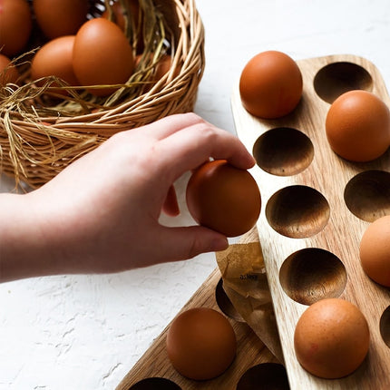 Wooden Egg Storage Box - Wnkrs