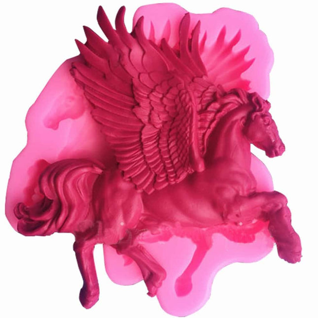 Cute Pegasus Shaped Eco-Friendly Silicone Cake Decoration Mold - wnkrs