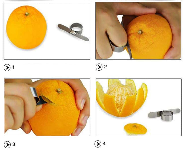 Kitchen Gadget Stainless Steel Citrus Peeler - wnkrs
