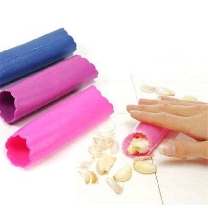 Innovative Multipurpose Flexible Silicone Garlic Peeler - wnkrs