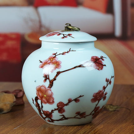 Asian Style Handmade Ceramic Tea Jars - Wnkrs