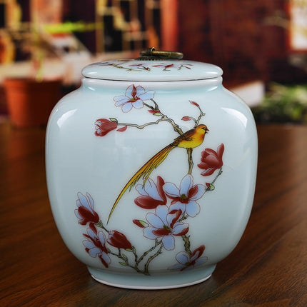 Asian Style Handmade Ceramic Tea Jars - Wnkrs