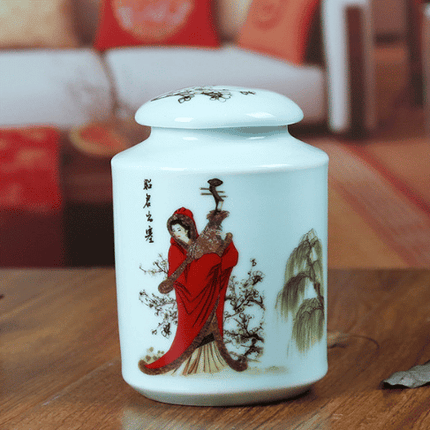 Asian Style Handmade Ceramic Tea Jars - Wnkrs