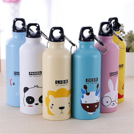 Animal Printed Water Bottle - Wnkrs