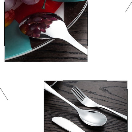 Silver Metal Cutlery Set - wnkrs