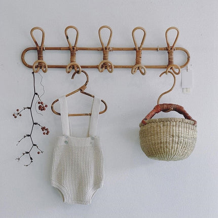 Wall Eco-Friendly Rattan Hooks - wnkrs