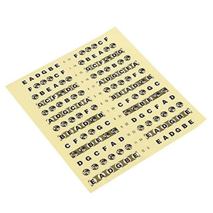 Guitar Fretboard Note Stickers - wnkrs