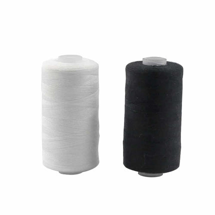 Black and White Sewing Threads Set - Wnkrs