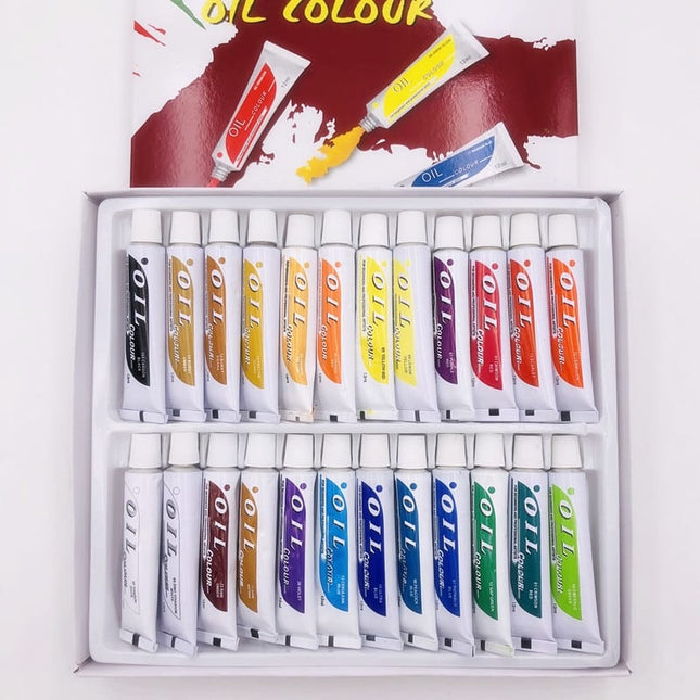 24 Colors Tube Oil Paint - wnkrs